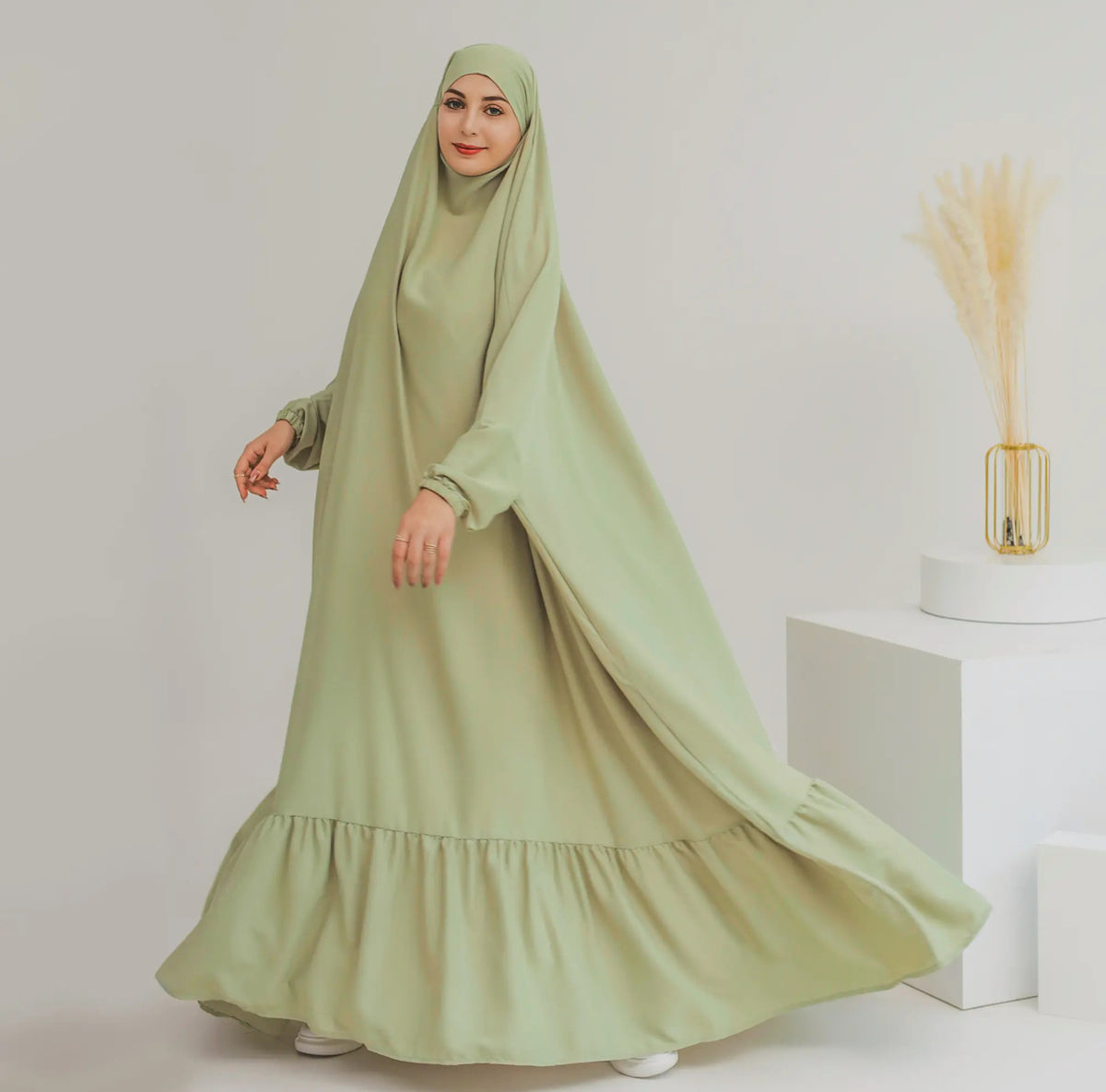 Hafsah (Apple Green)