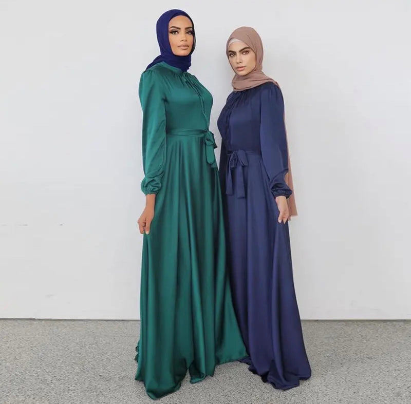 Aisha Satin Abaya