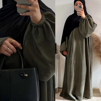 Jana Corduroy Abaya