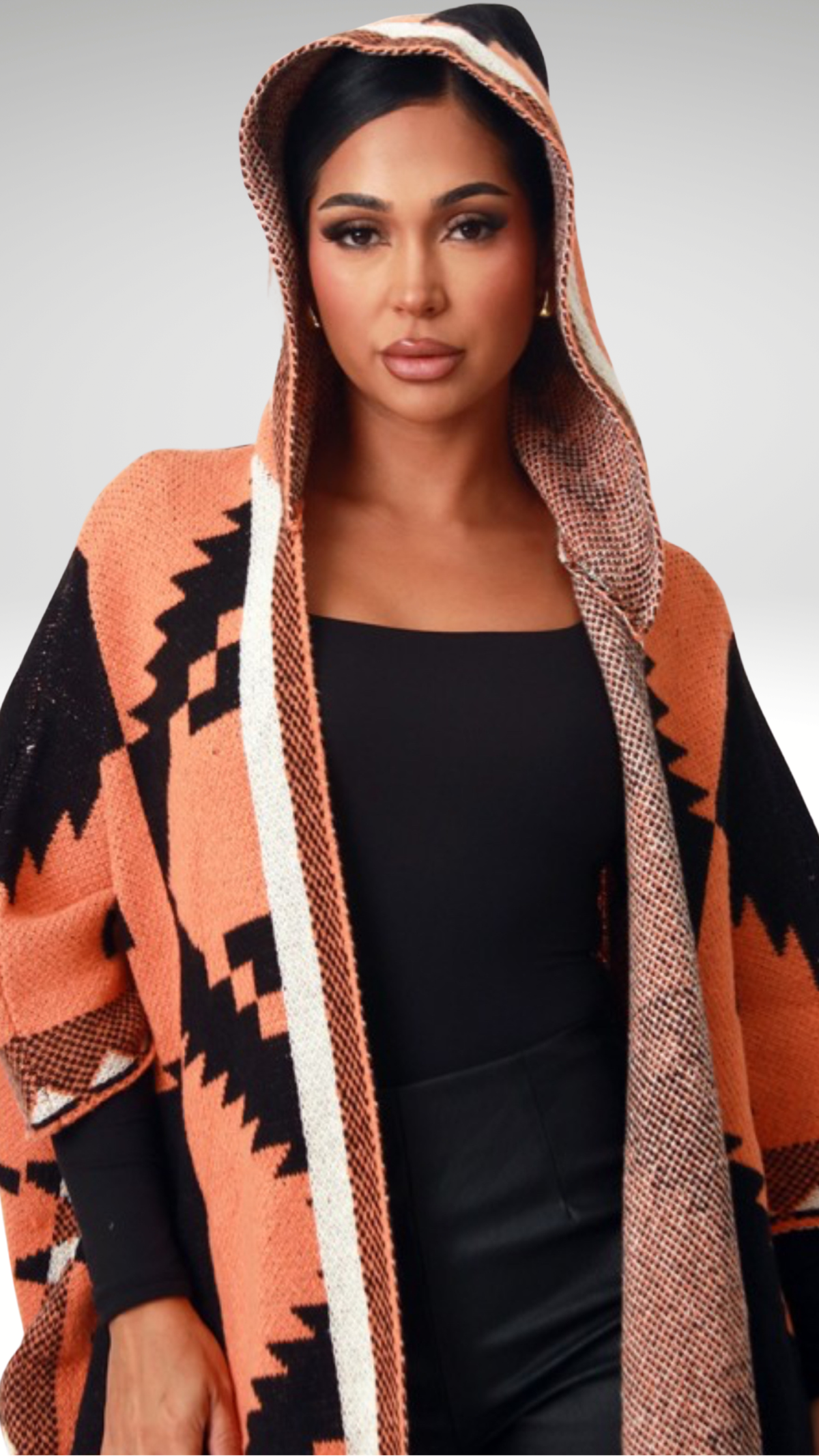 AZTEC FRONT CARDIGAN