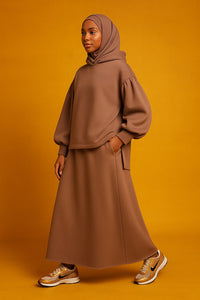 Fahima Sweatsuit Mocha