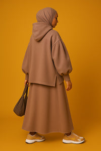Fahima Sweatsuit Mocha