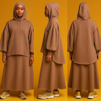 Fahima Sweatsuit Mocha