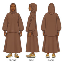 Fahima Sweatsuit Mocha