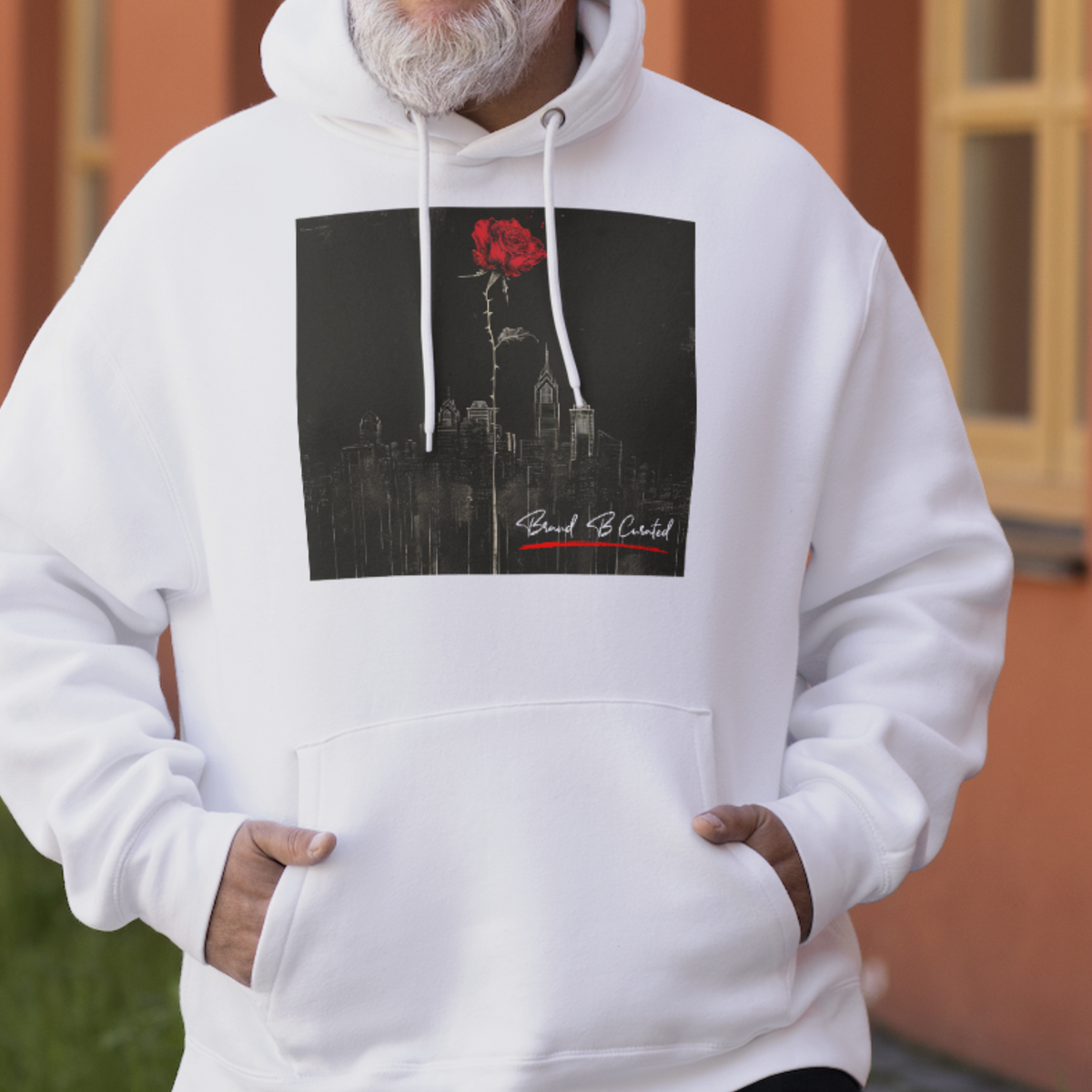 Concrete Rose Unisex Hoodie