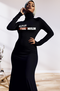 Human Muslim Abaya