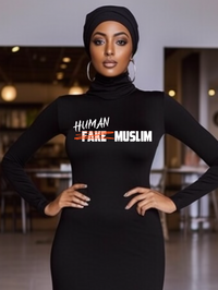 Human Muslim Abaya