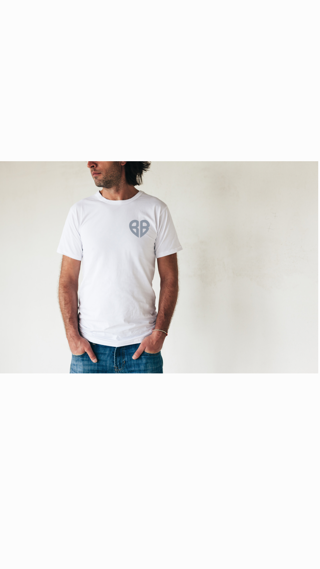 Lonely Heart T-Shirt White